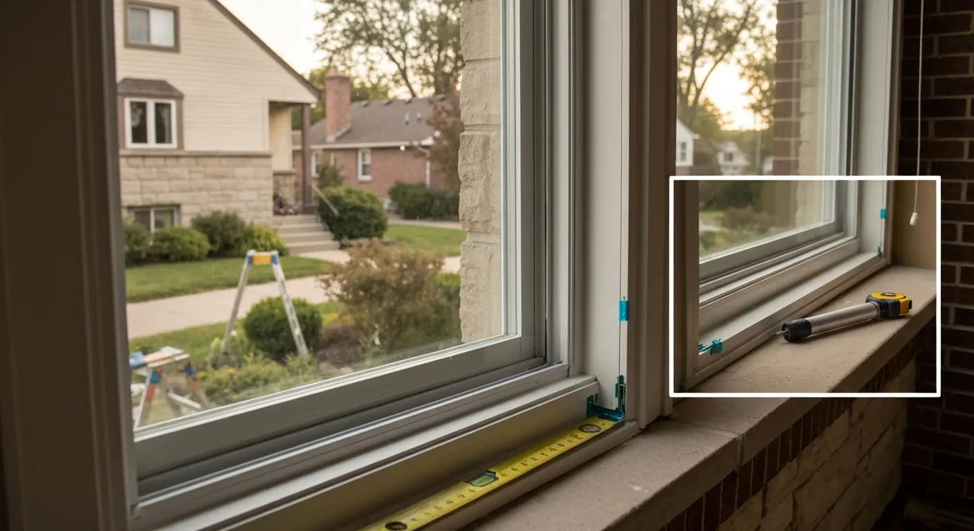 Window installation detail