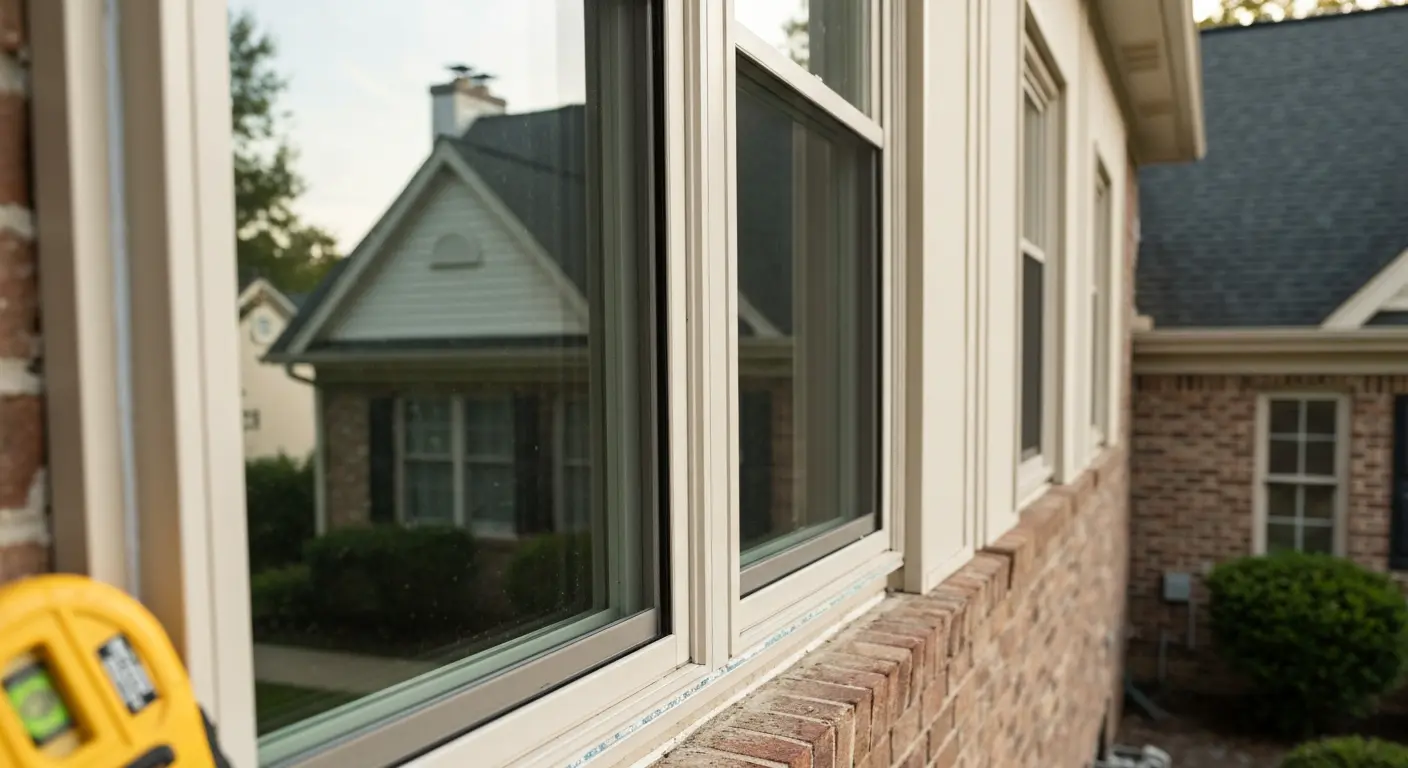 Energy-efficient window installation