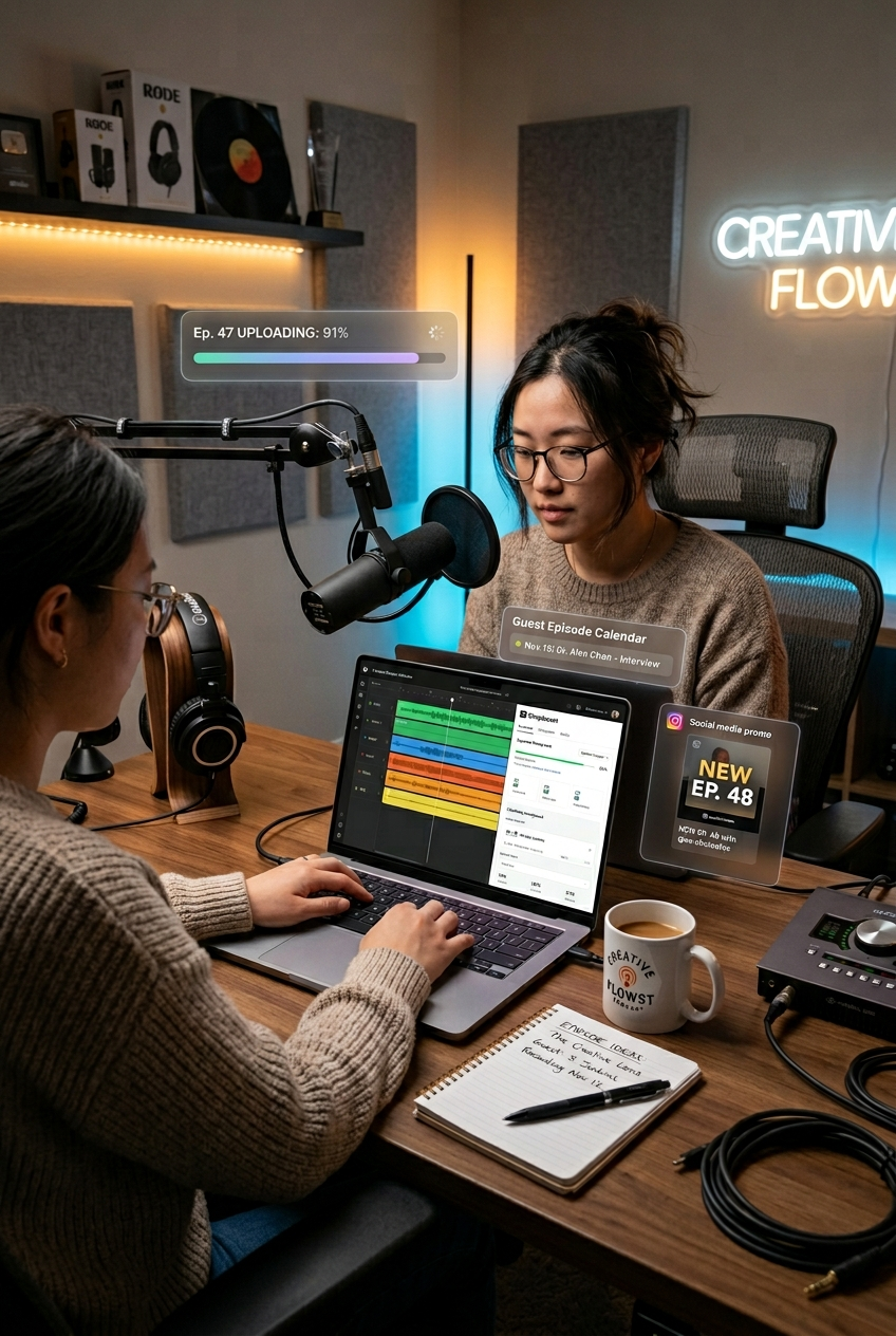 Podcast Virtual Assistant