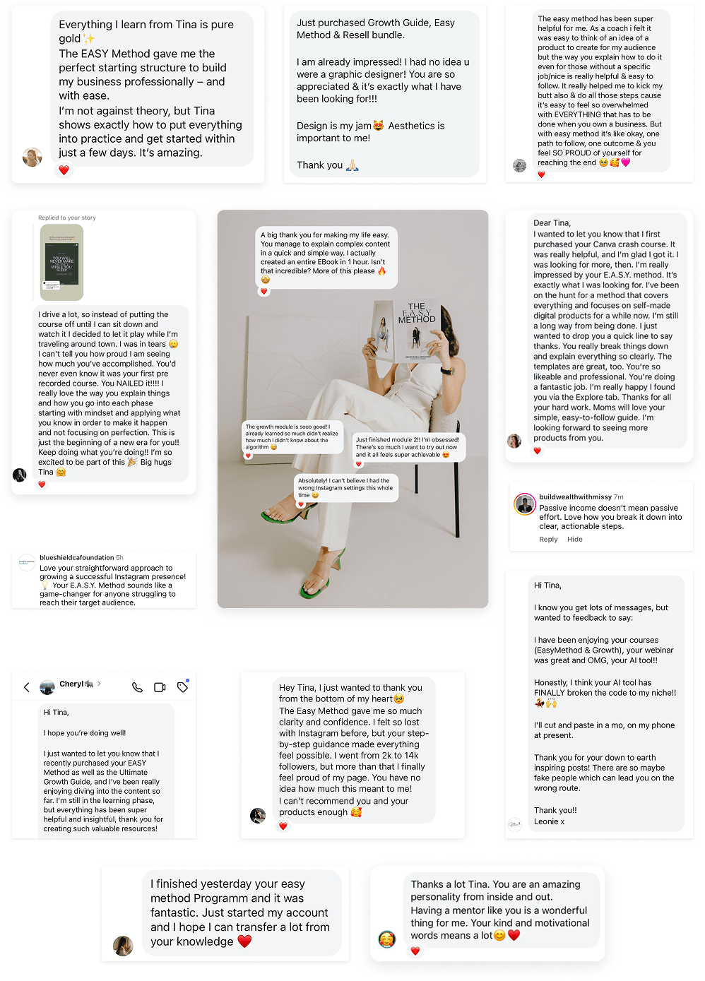 Wins from women inside the Easy Community