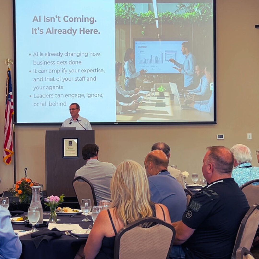 Tim presenting to WVMLS