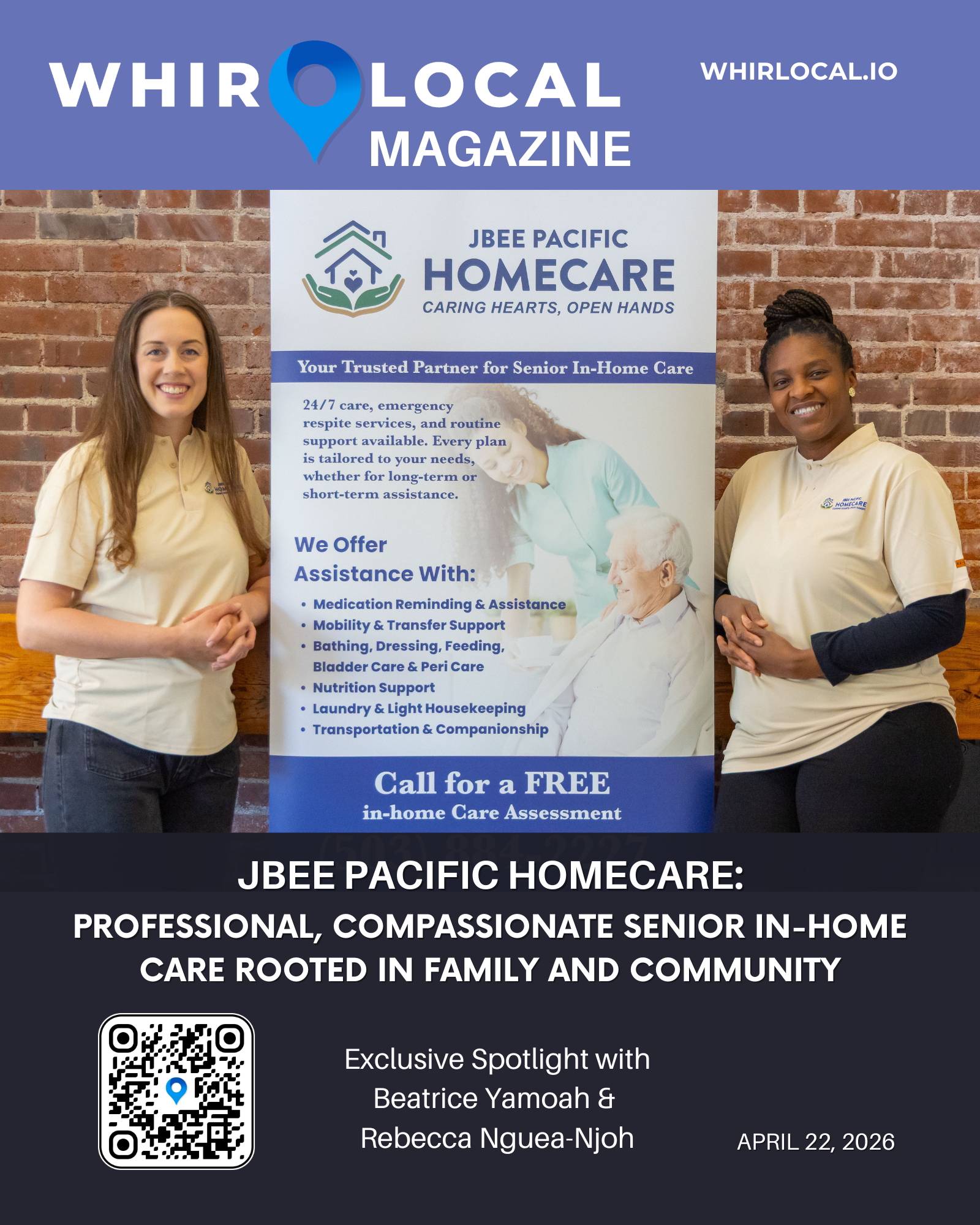 WhirLocal Magazine Cover