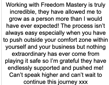 Income Unlocked testimonial from Shae