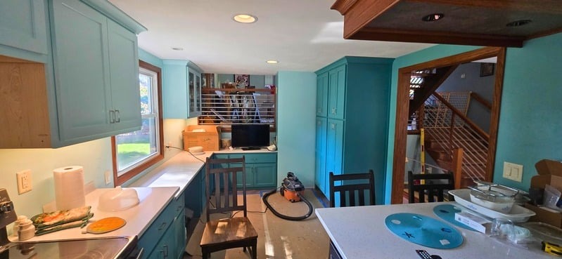 After: Finished bespoke kitchen