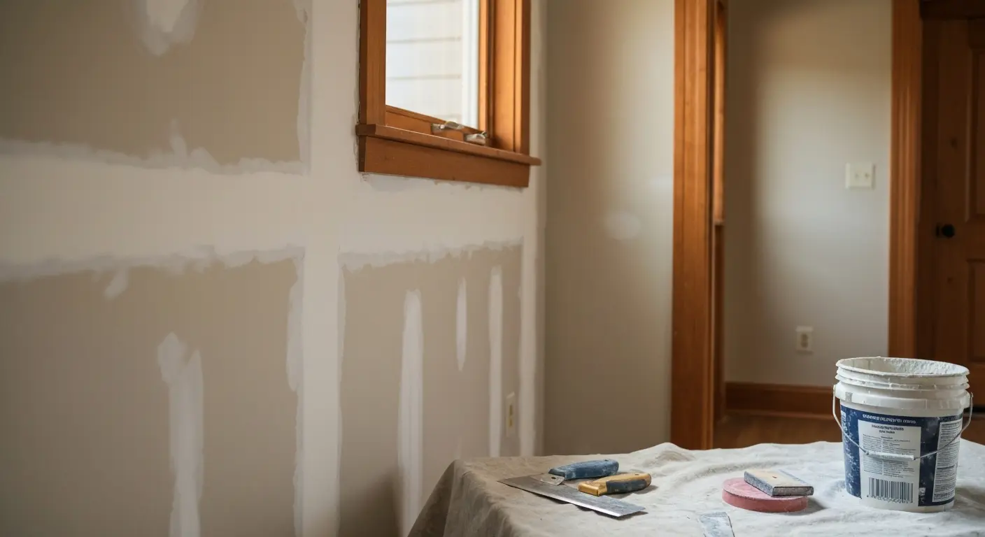 Interior drywall repair
