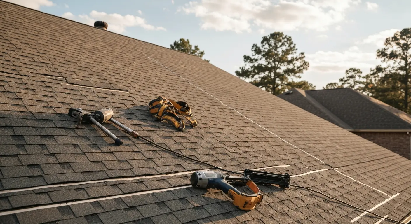 Roof repair service