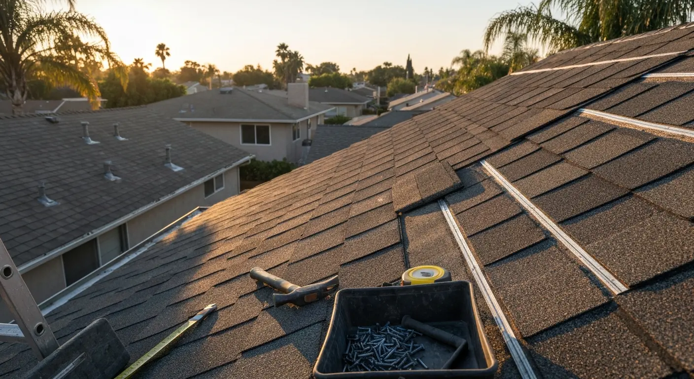 Roof repair service in Lynwood West