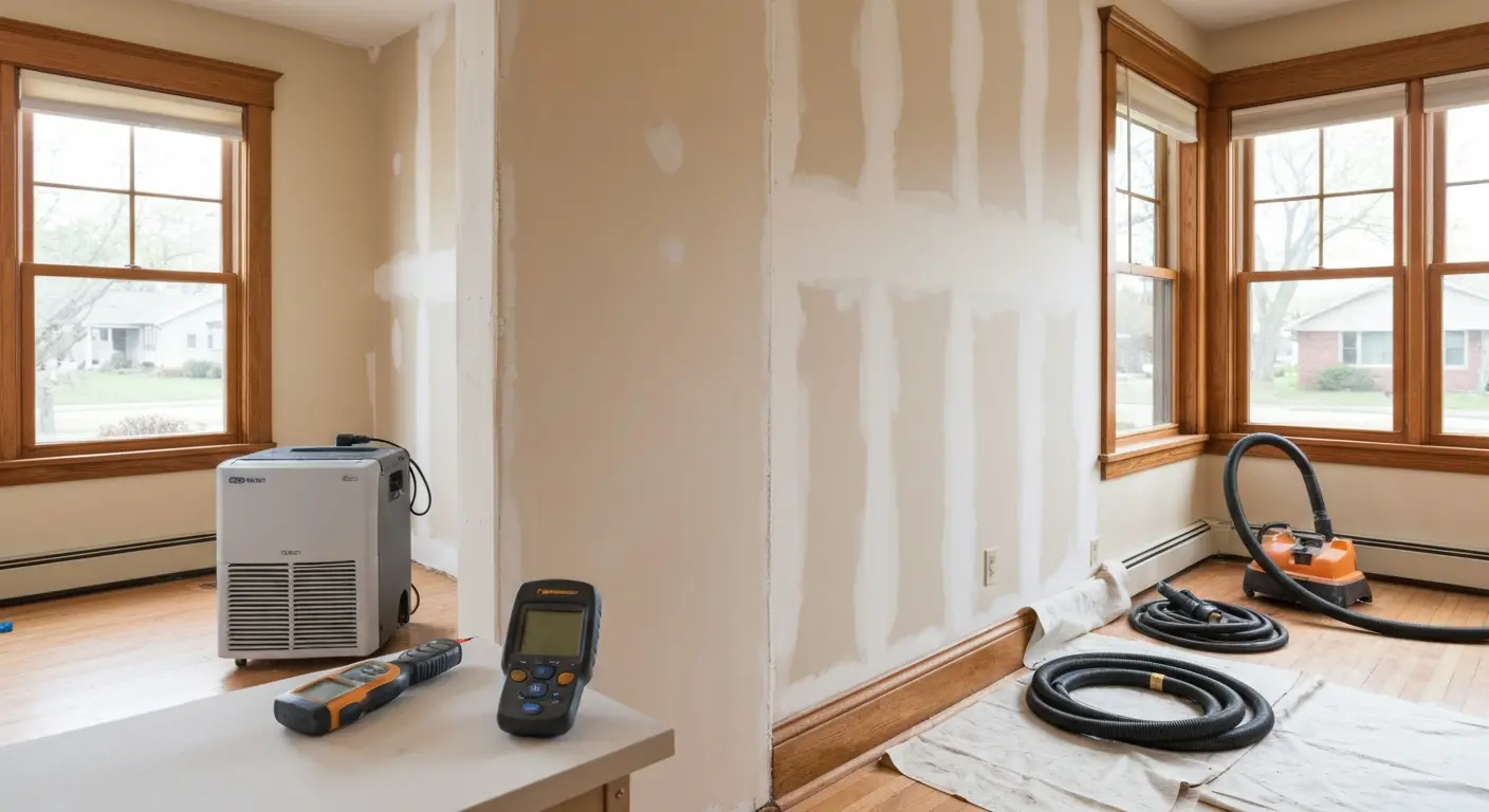 Water damage repair