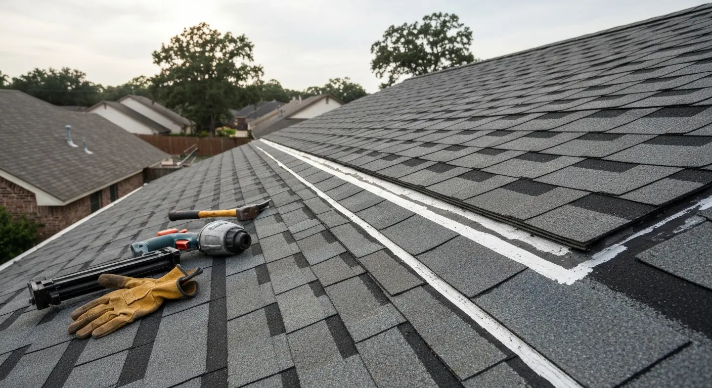Roof repair in Cleveland TX