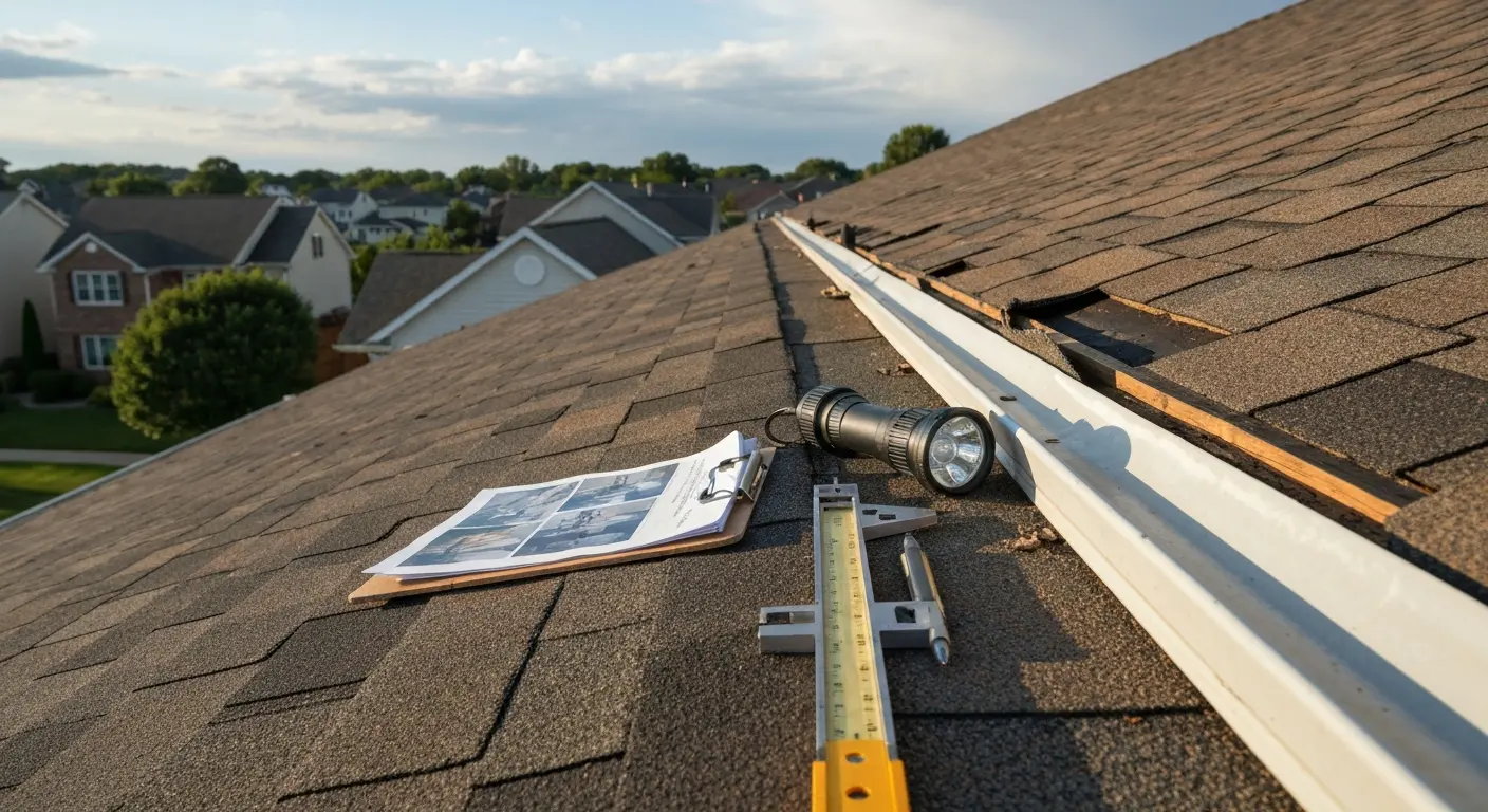 Storm damage inspection