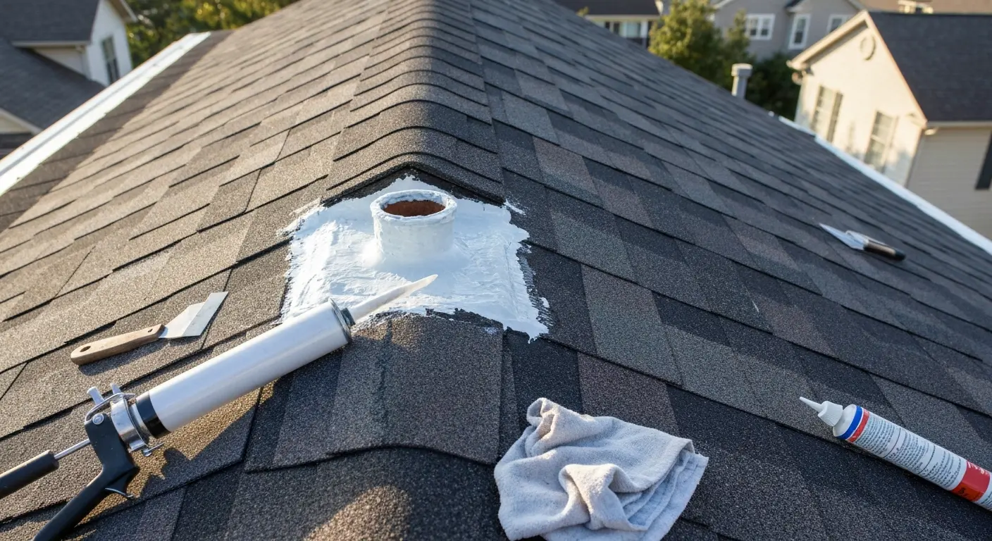 Roof leak repair service