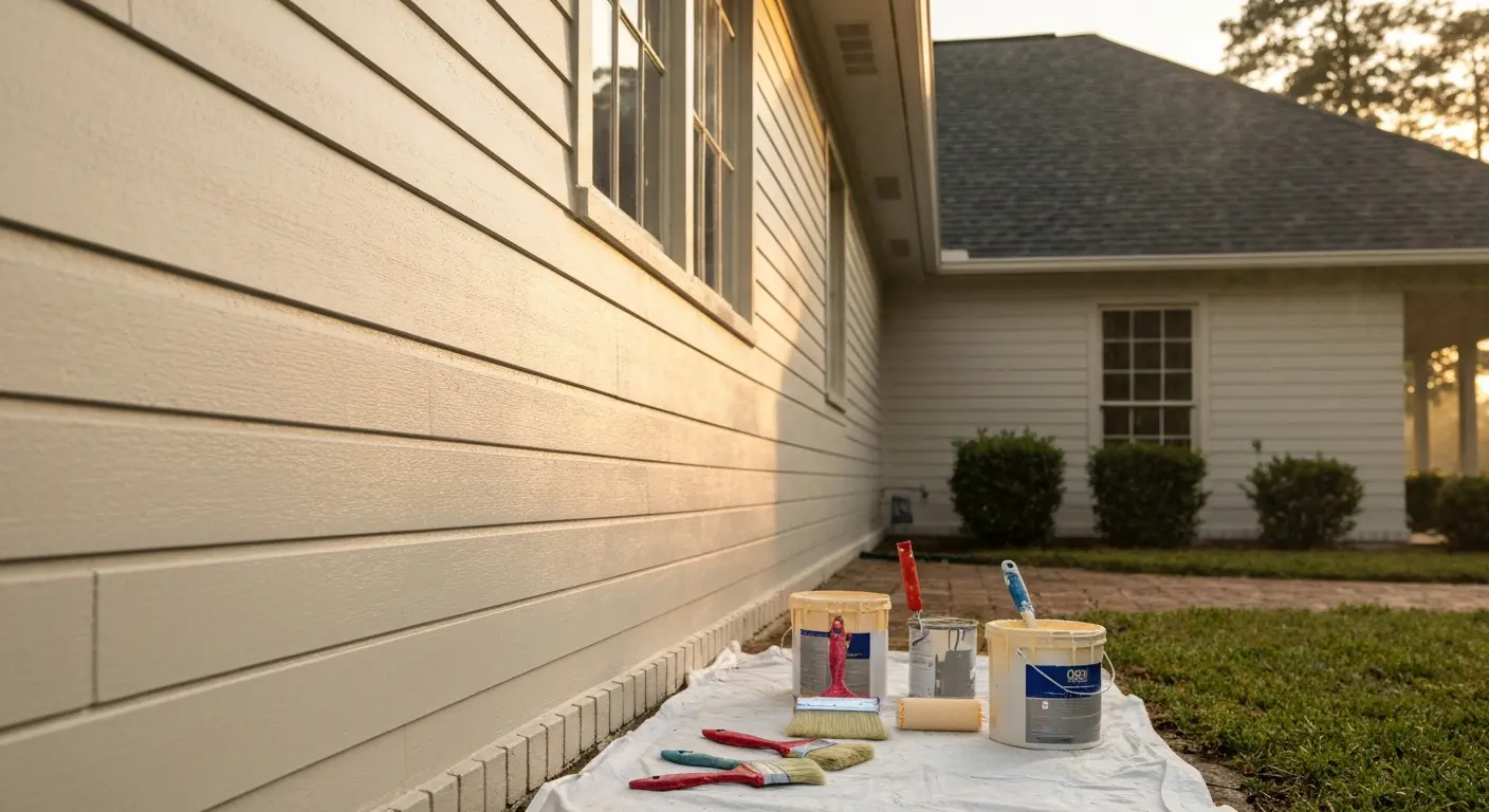 Exterior house painting