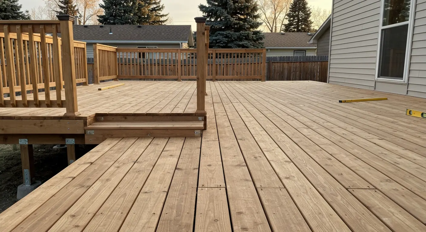 New deck construction