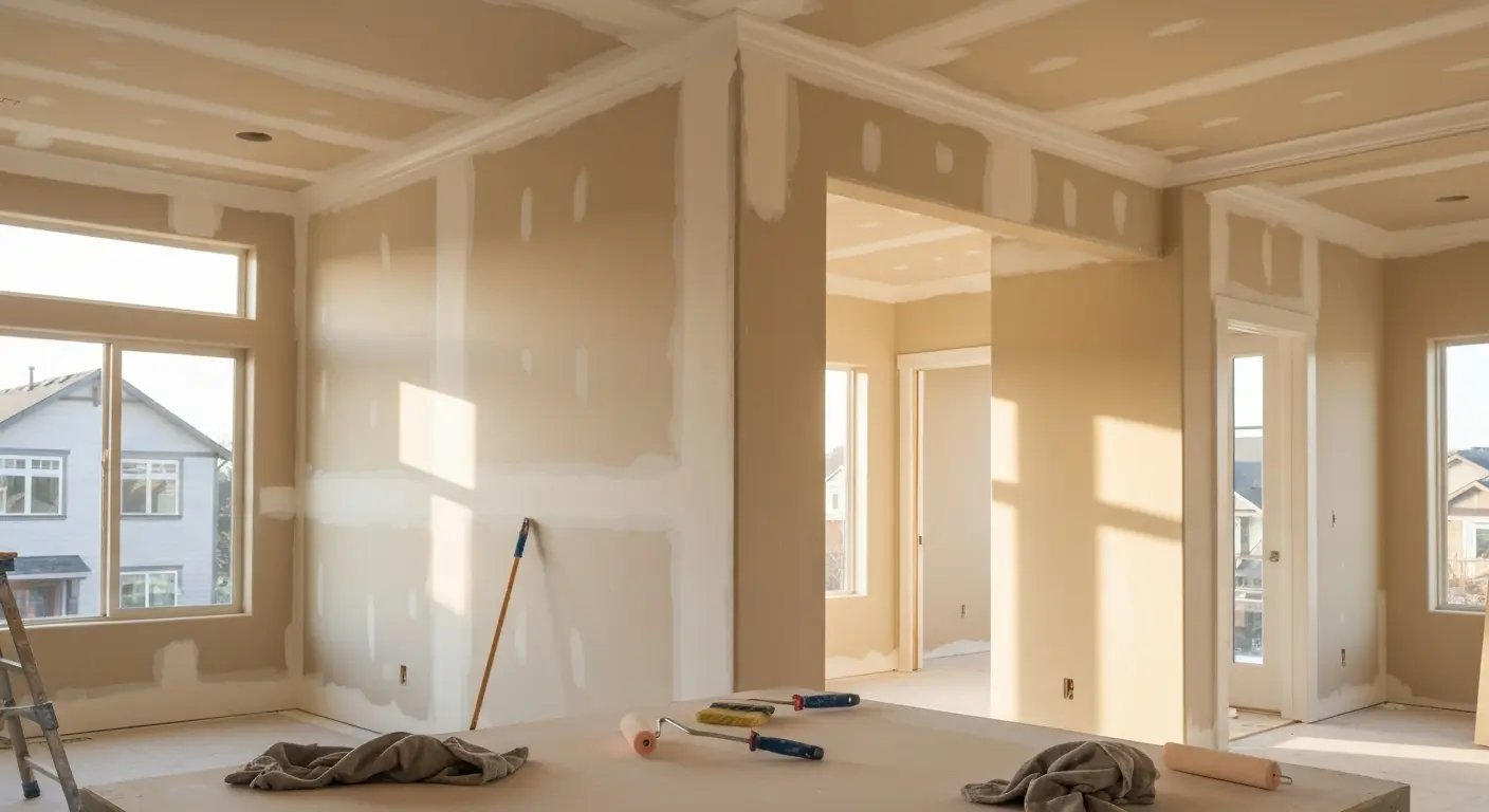 Interior drywall and painting