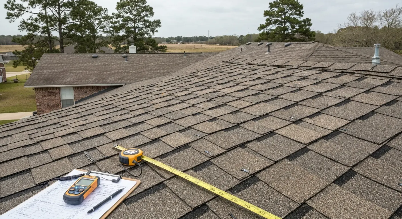 Storm damage inspection
