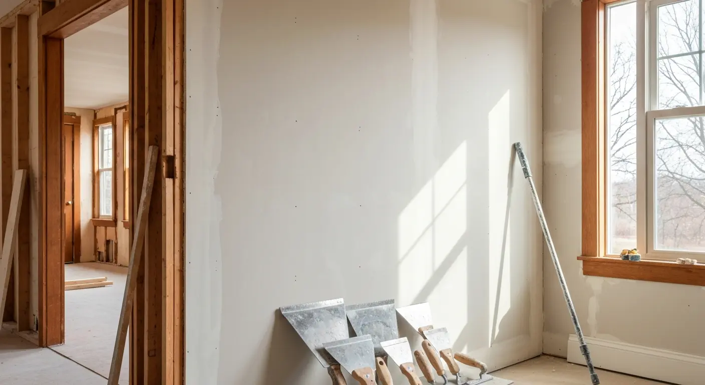 Interior repair and drywall work