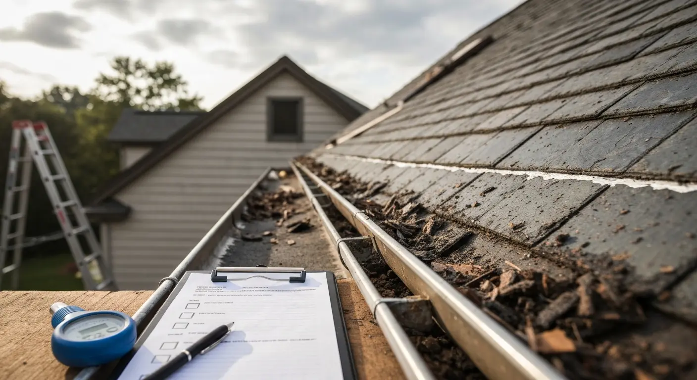 Storm damage inspection