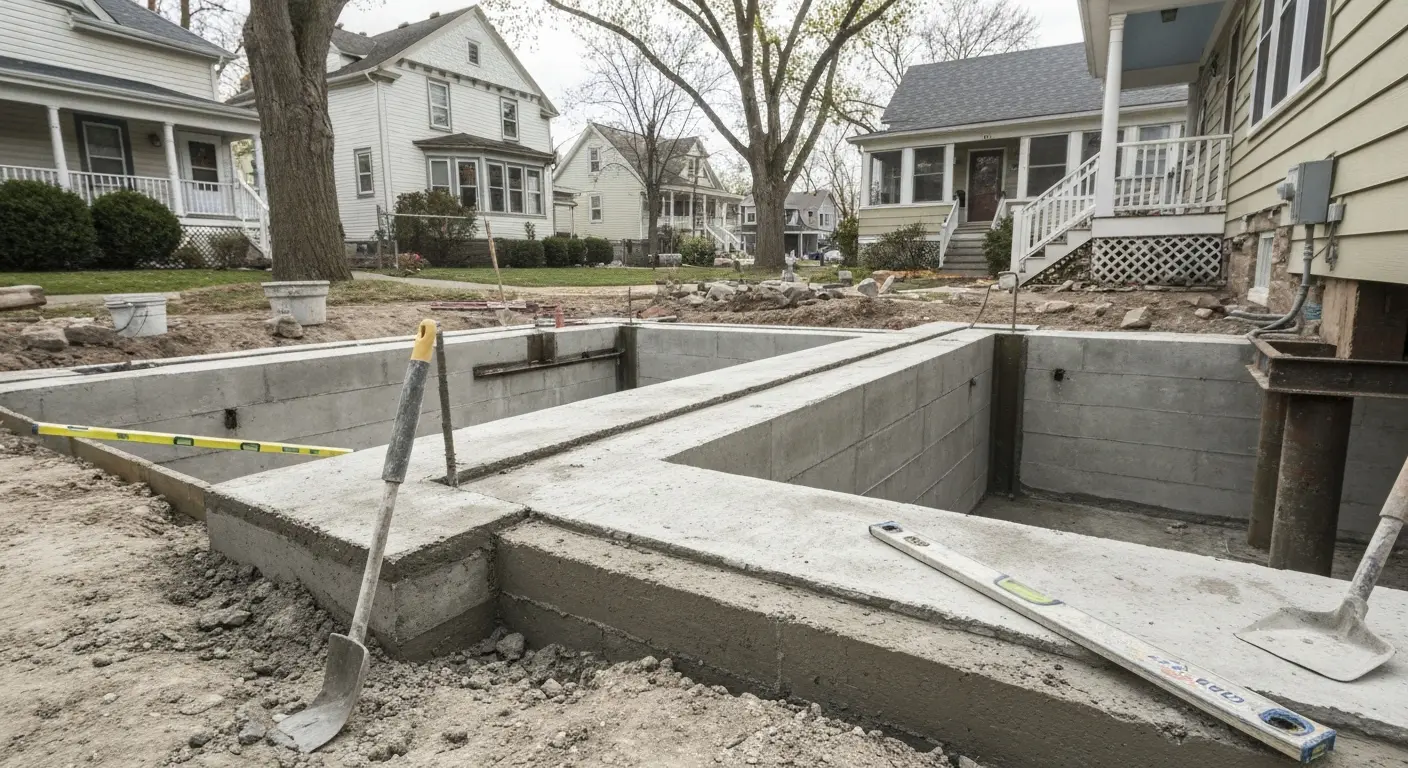 Concrete foundation repair