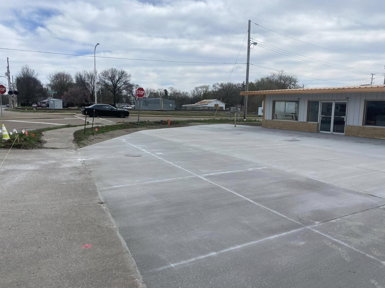 Finished miscellaneous concrete work