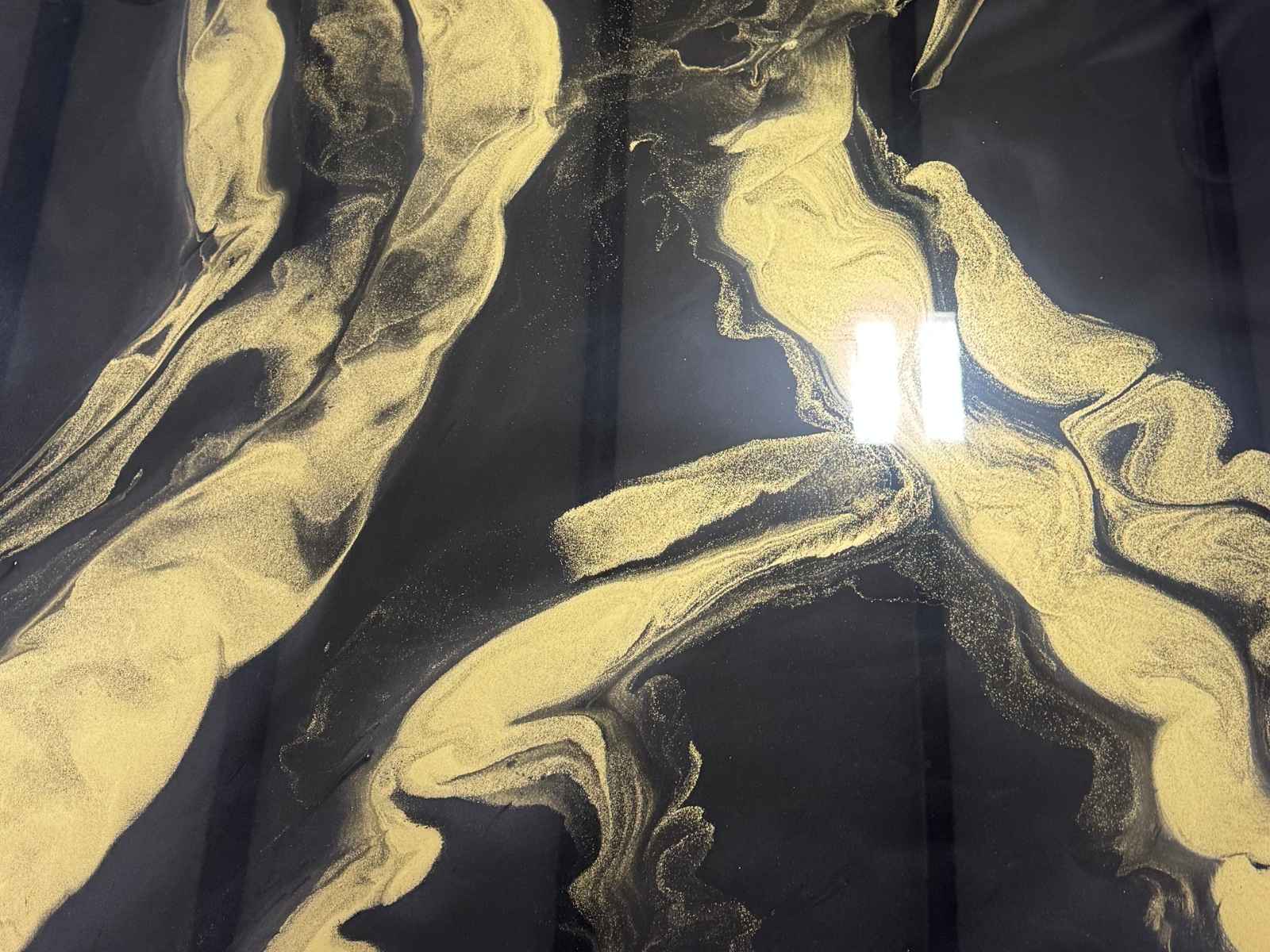 Sealed epoxy garage floor