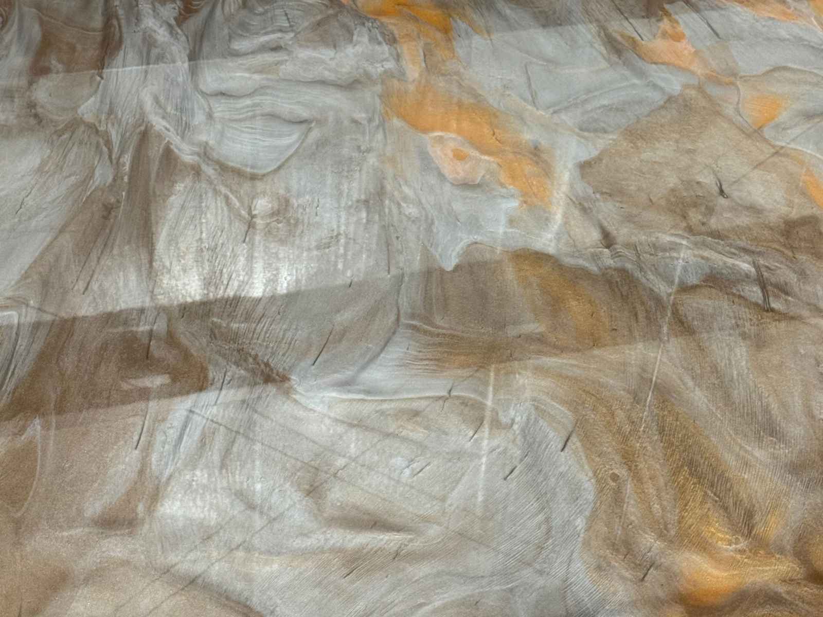 Epoxy finished garage floor