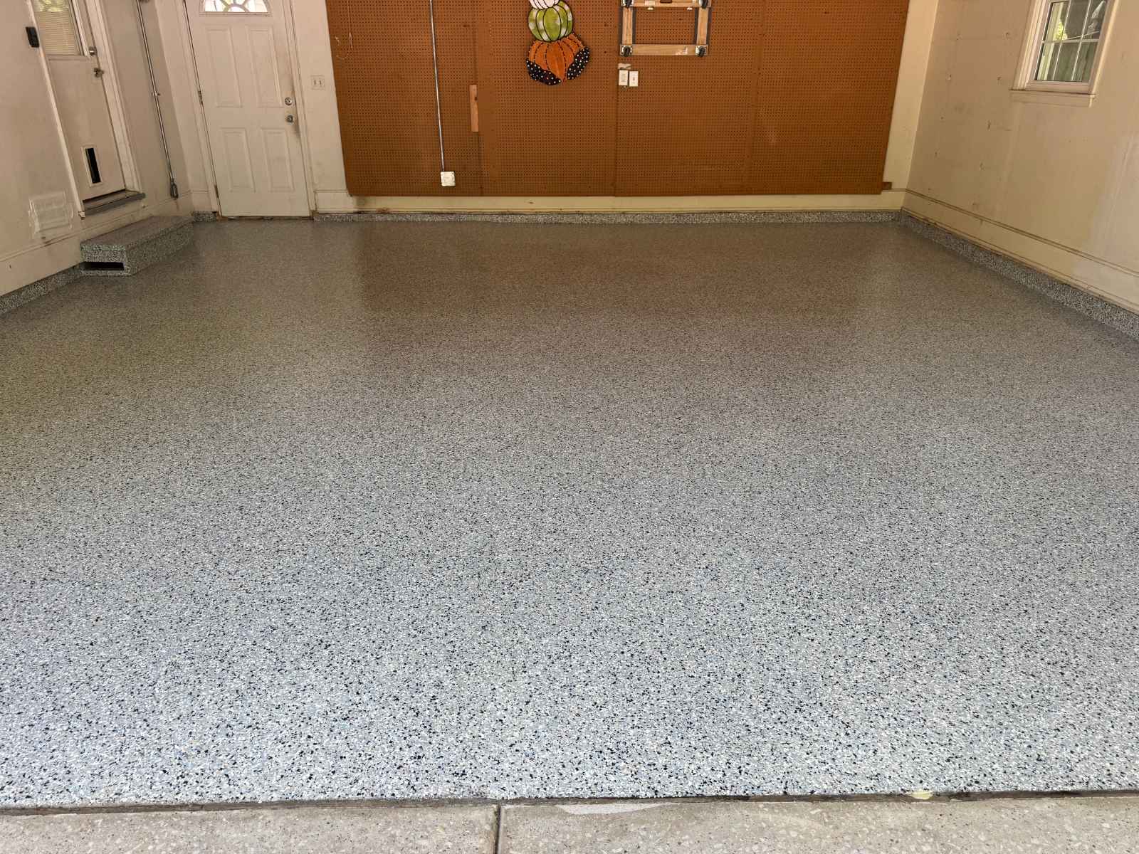 Epoxy garage flooring