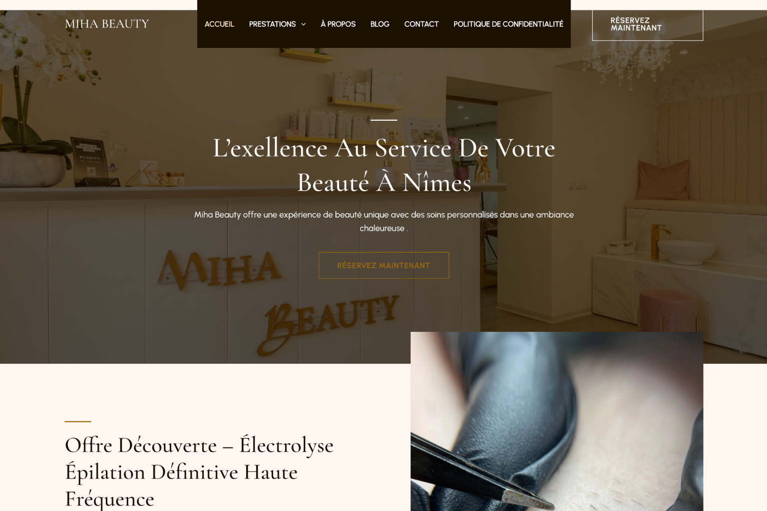 Réalisation site web