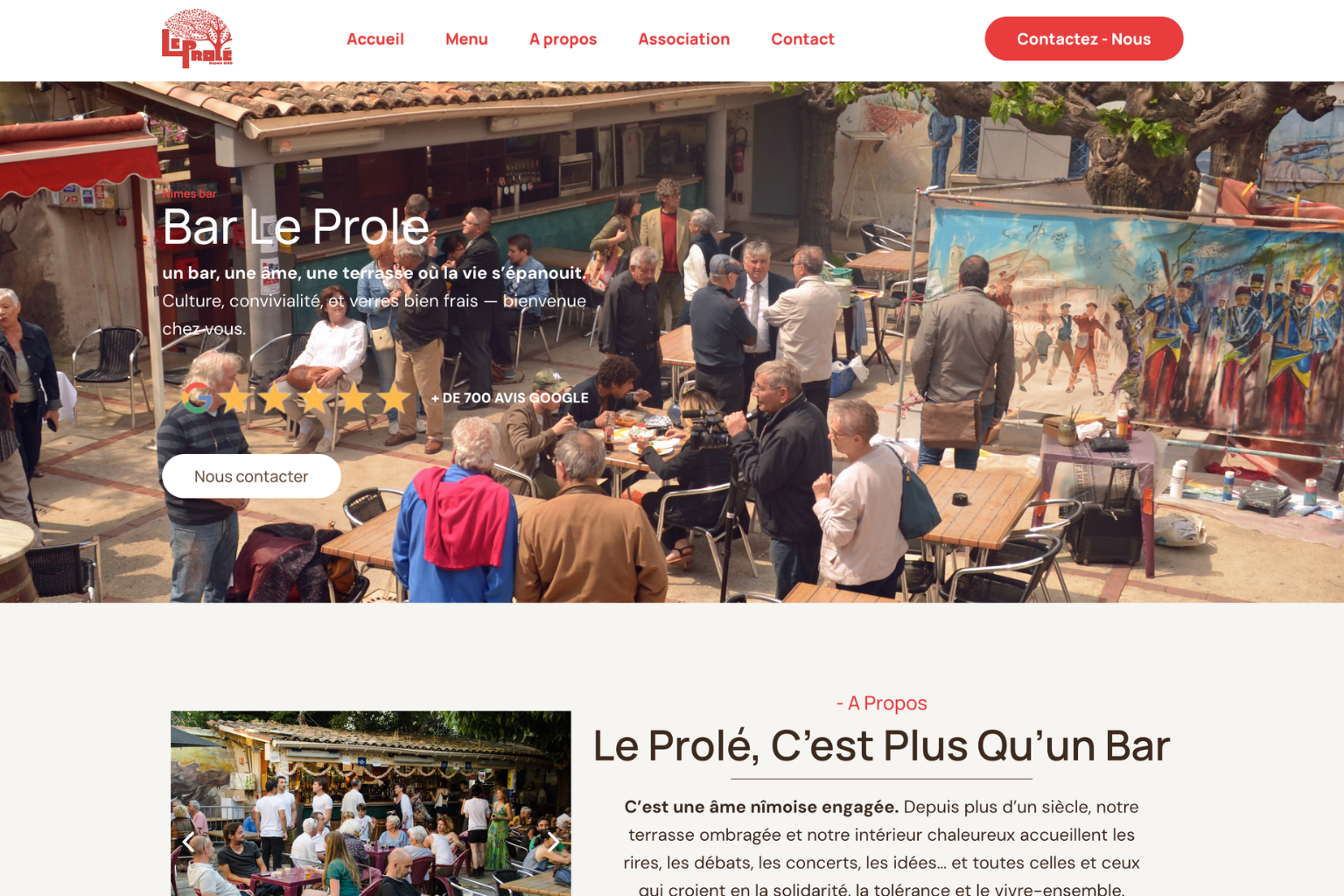 Réalisation site web