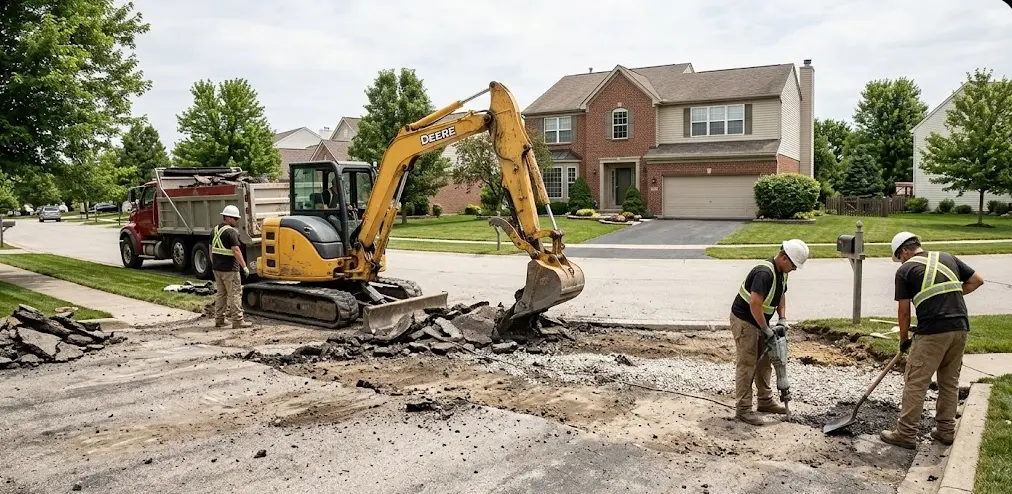 Asphalt Driveway Replacement in Union