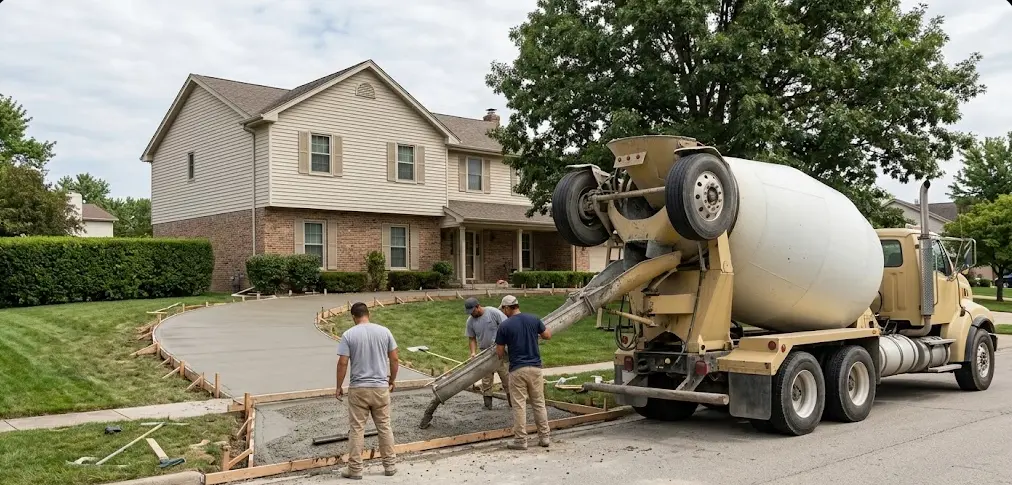 Concrete Driveways in Union