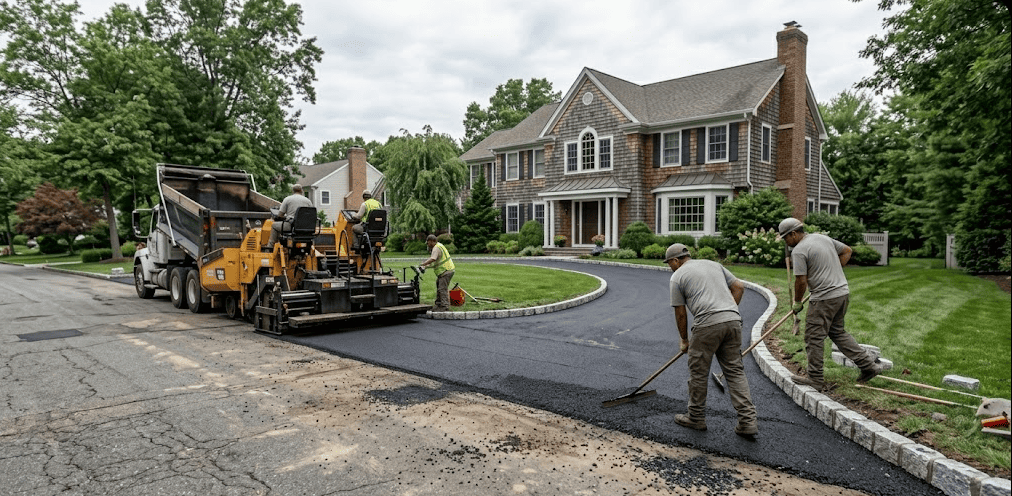 Asphalt Driveway Installation
