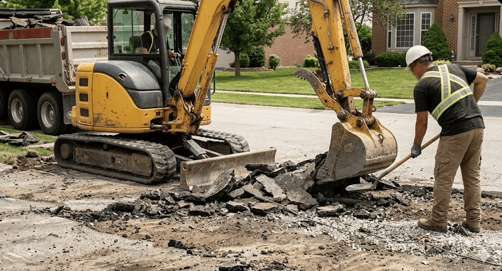 Elizabeth Asphalt Driveway Installation