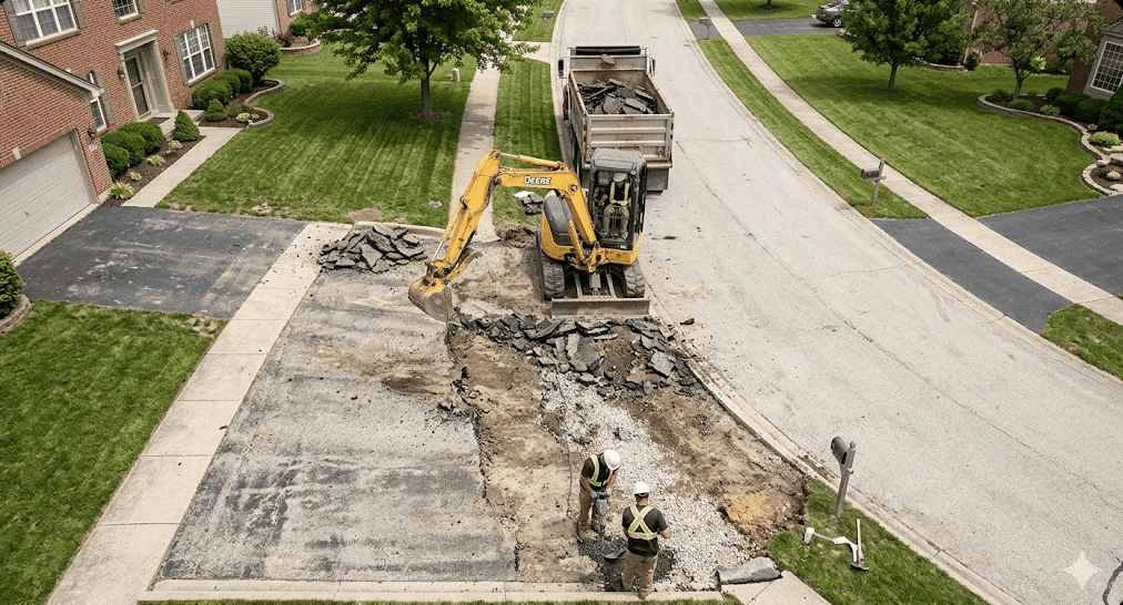 Elizabeth Asphalt Driveway Replacement