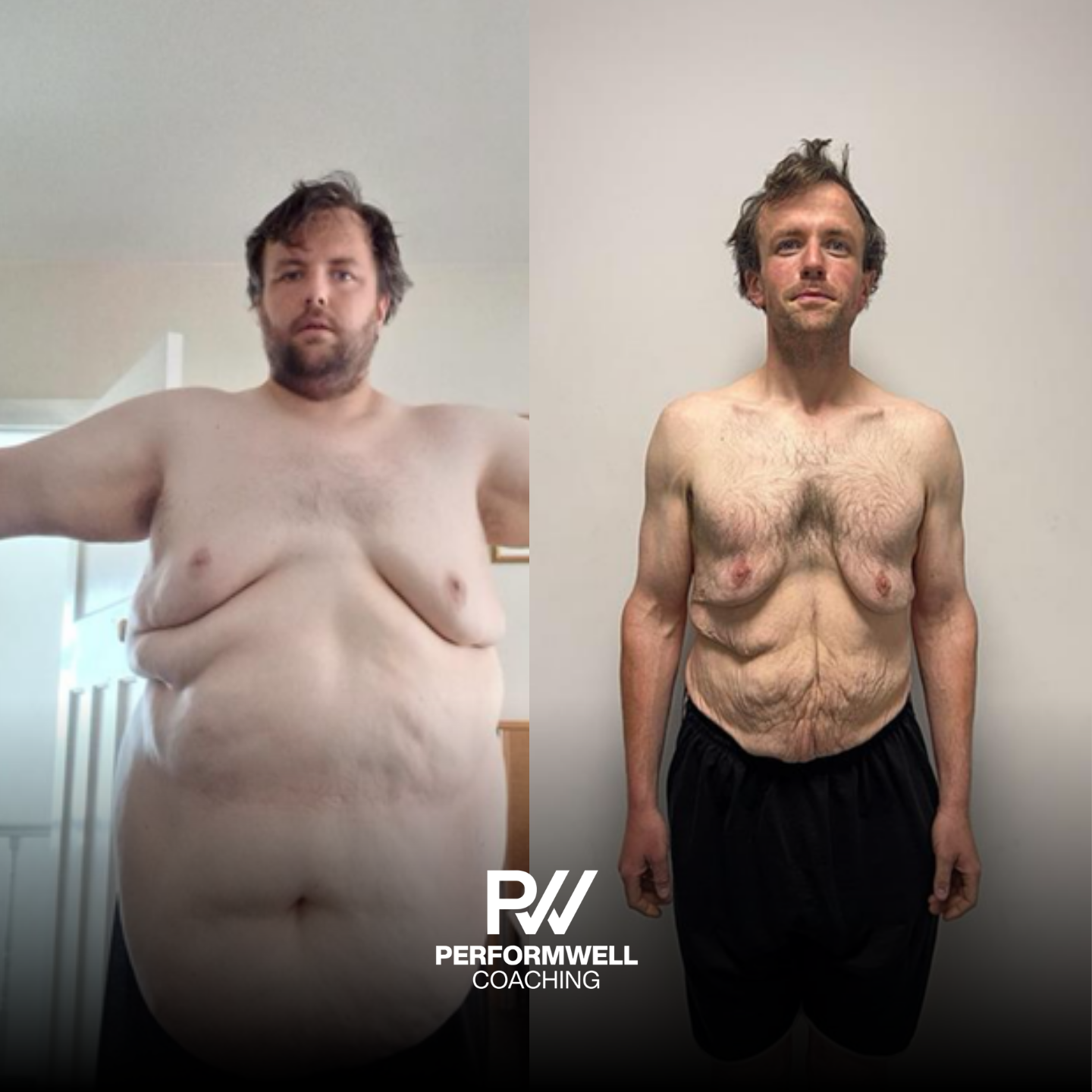 Mark transformation, 234kg to 97kg weight loss, Southampton