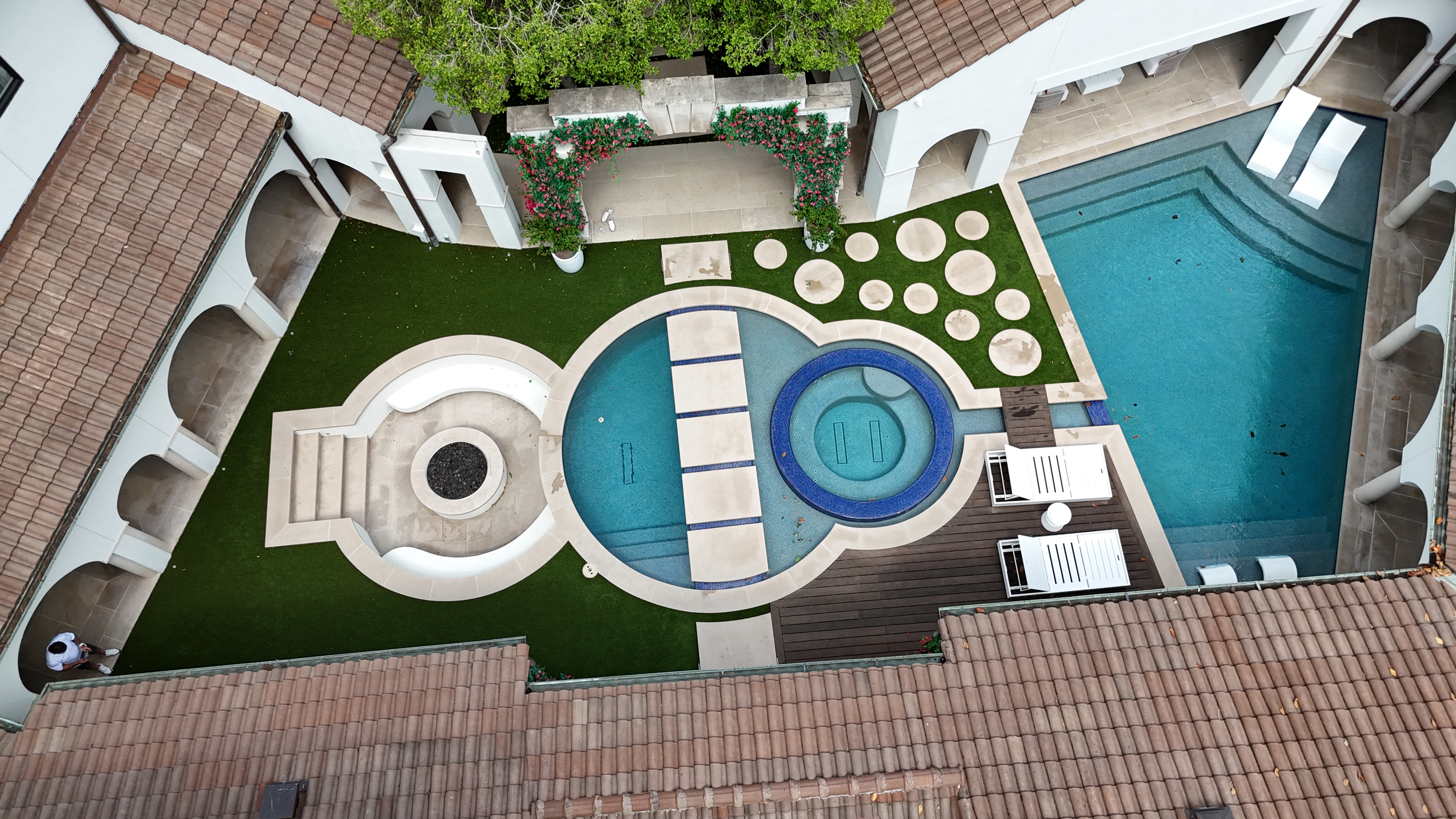 Luxury backyard transformation