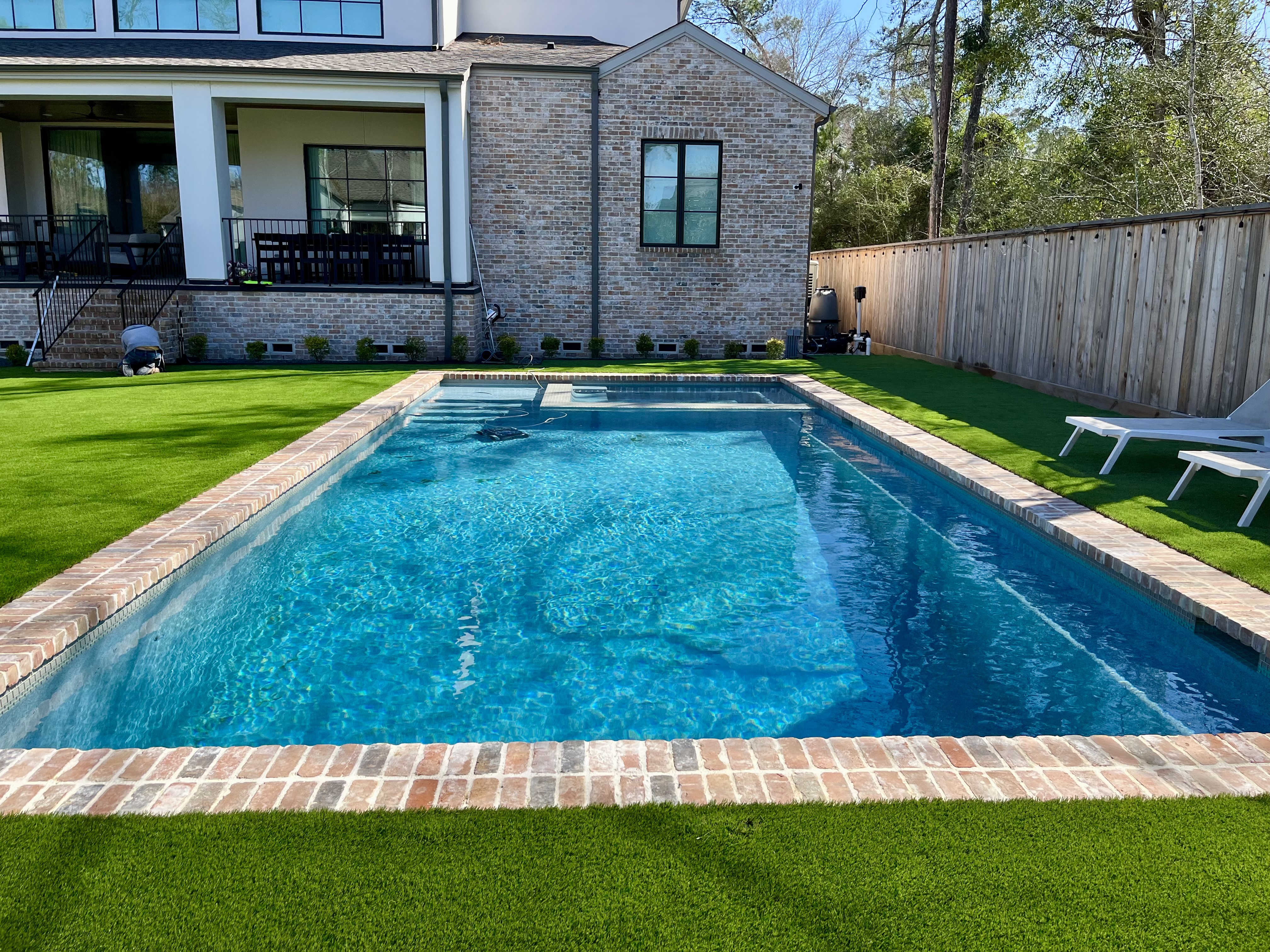 Luxury backyard transformation