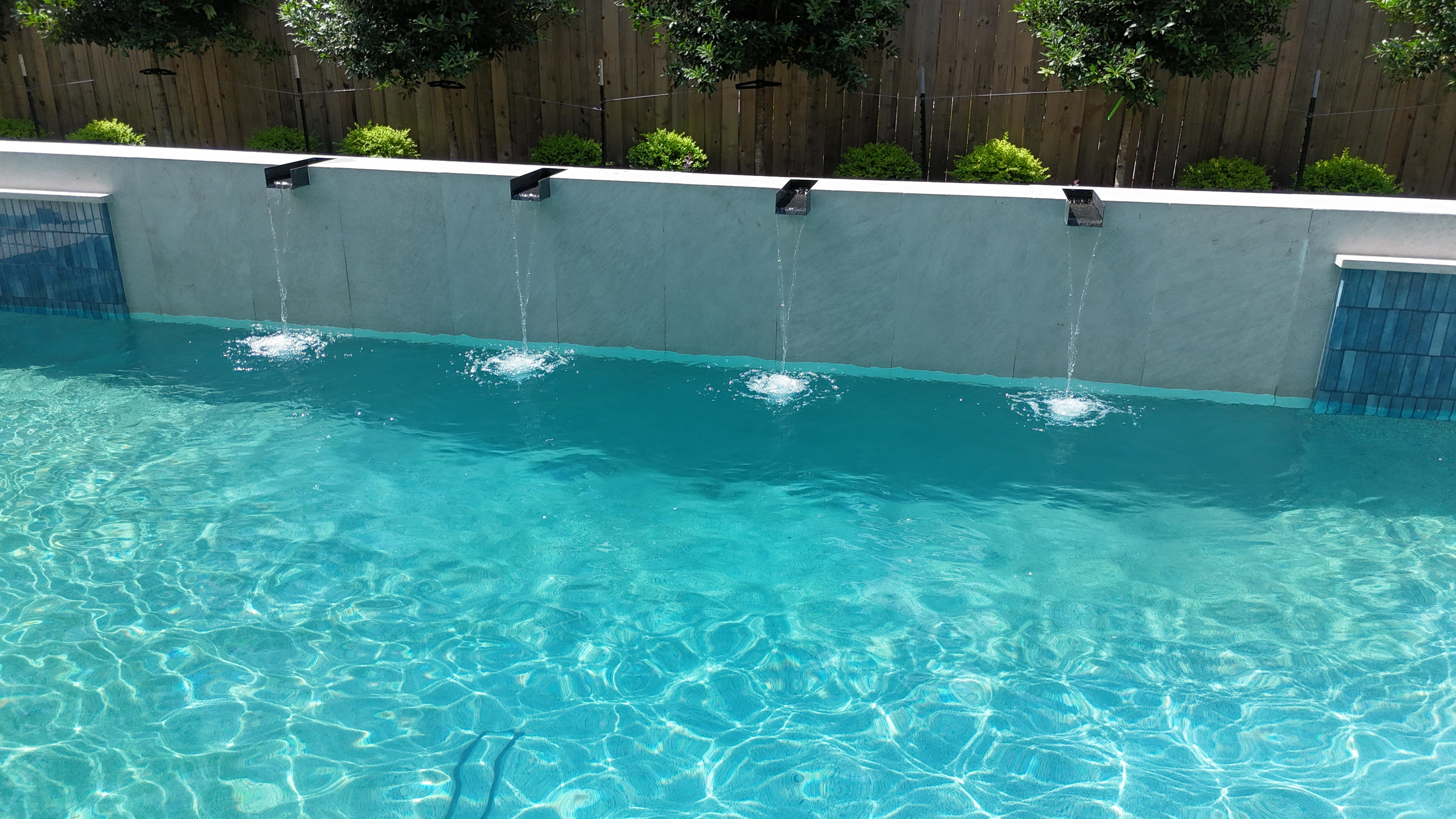 Luxury backyard transformation