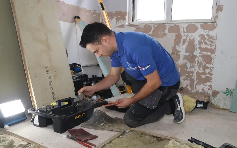 New Bathroom Installation - Shower Installation