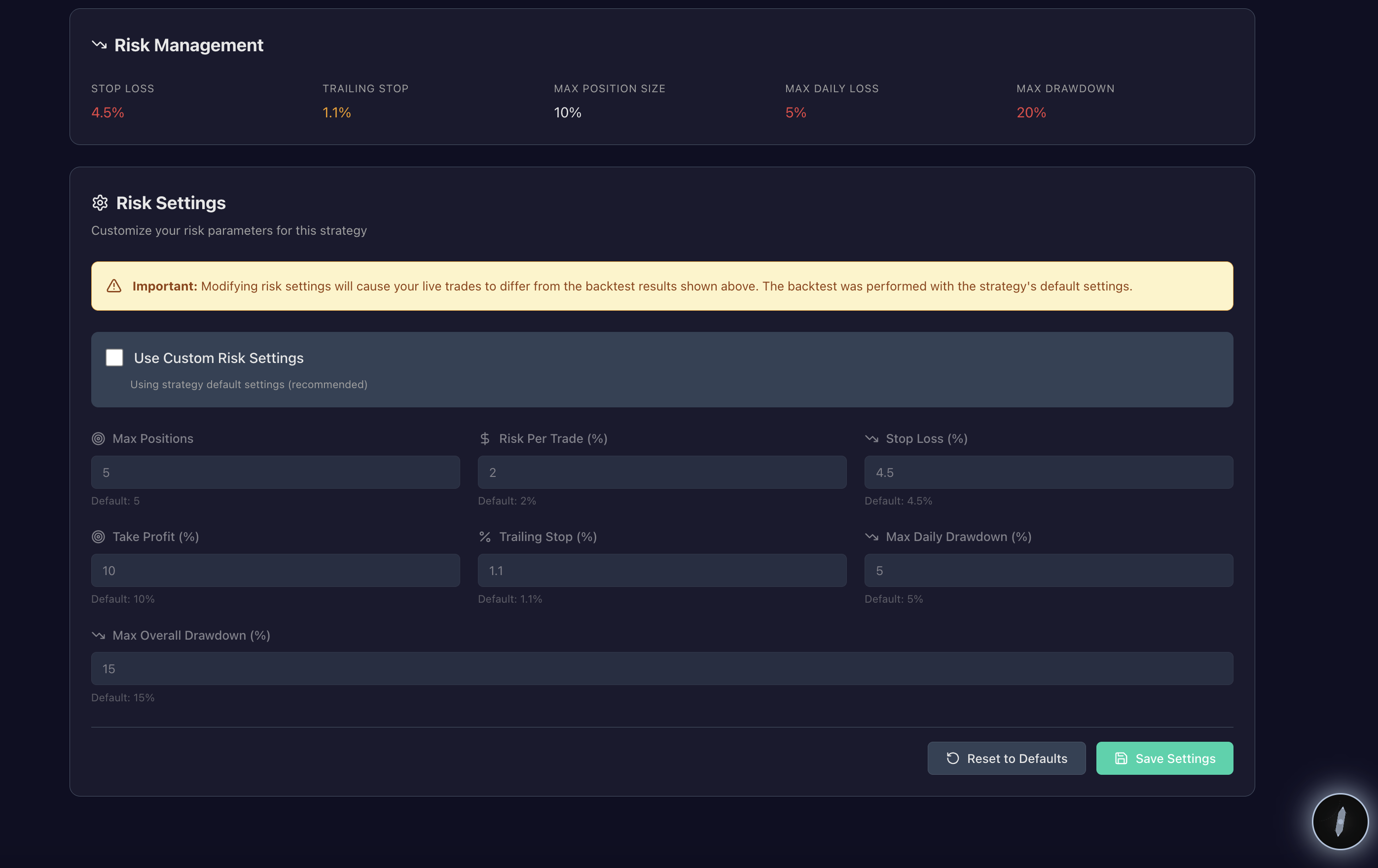 Platform UI