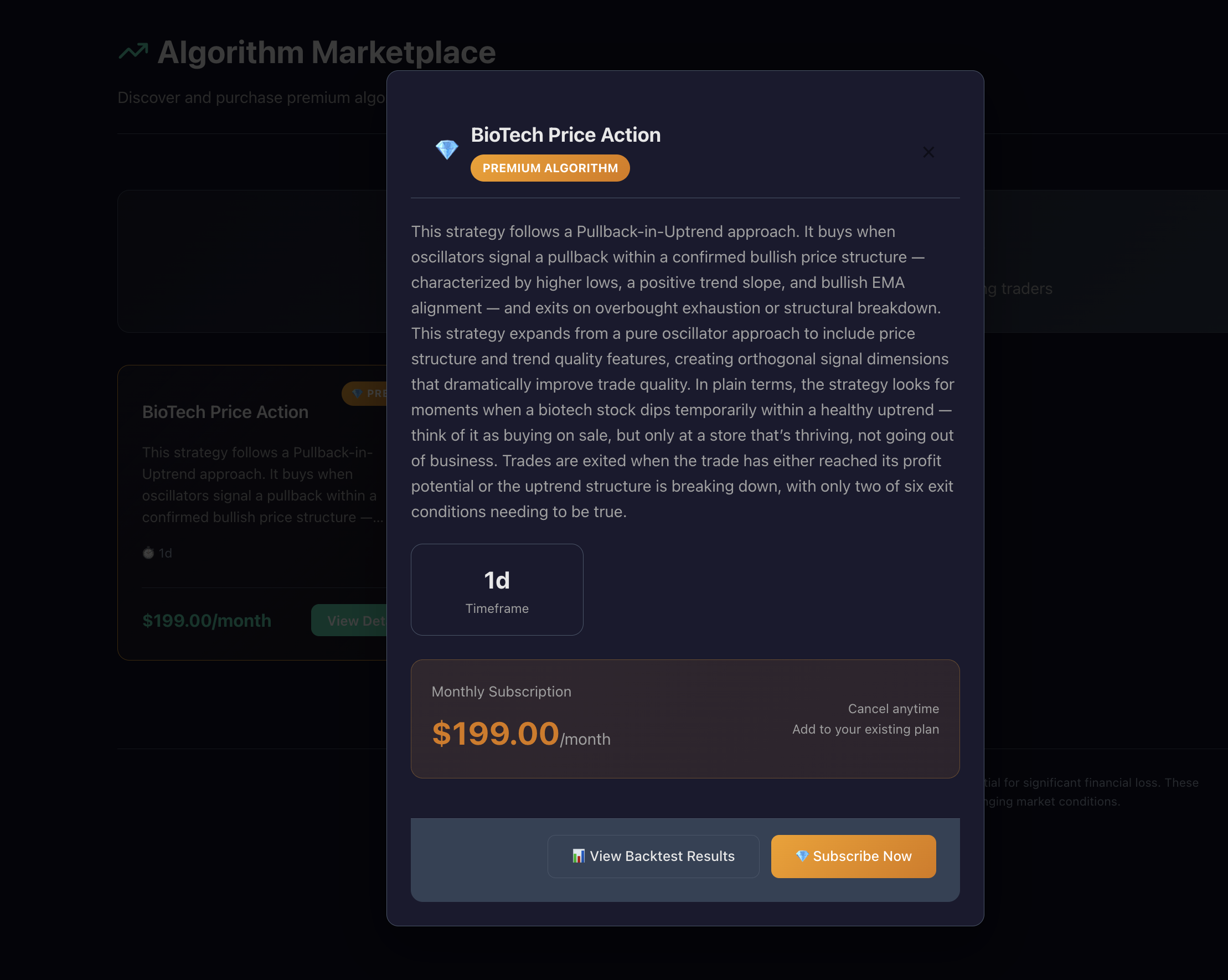 Platform UI