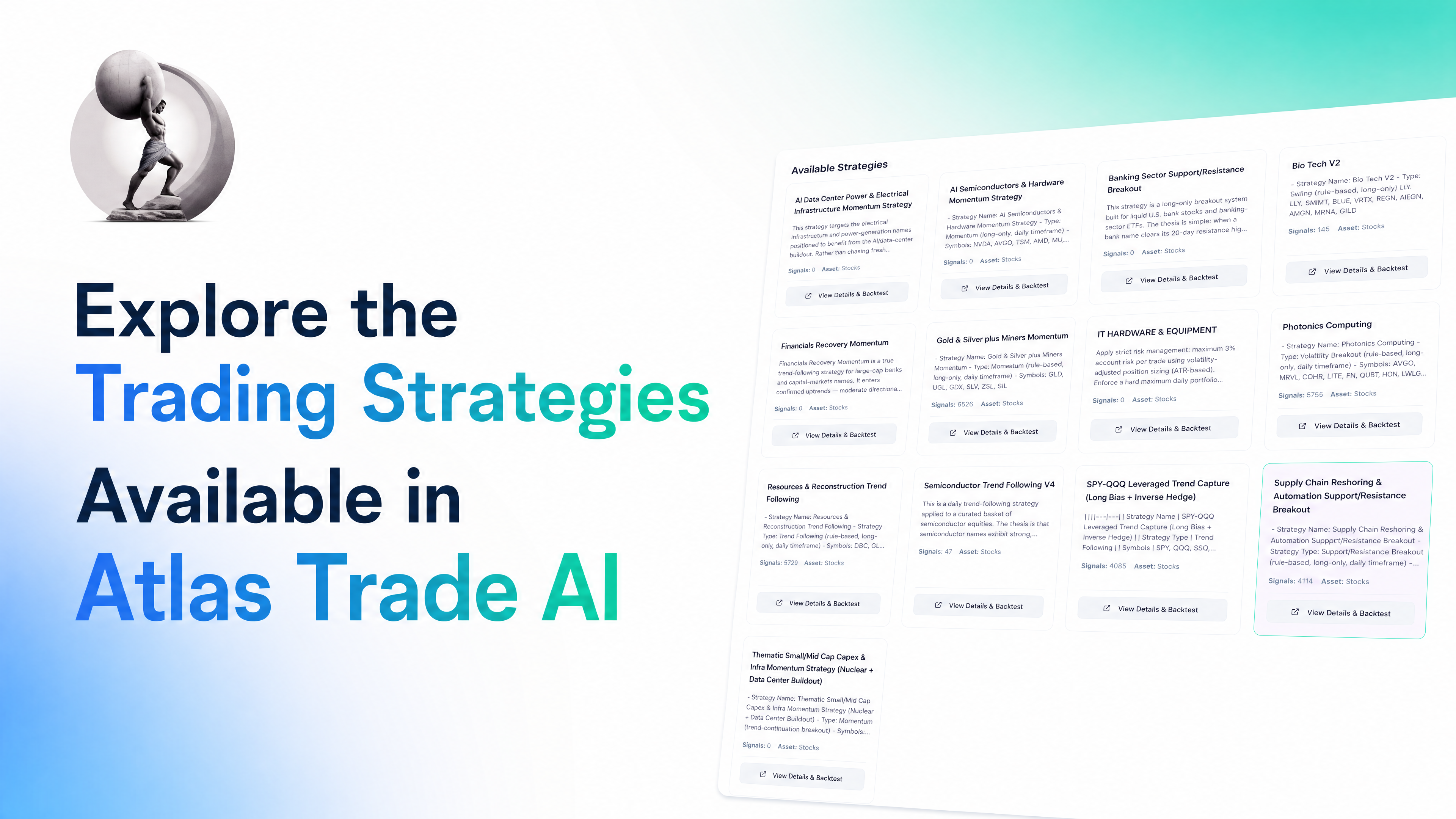 Atlas Trade AI Your Algorithms video