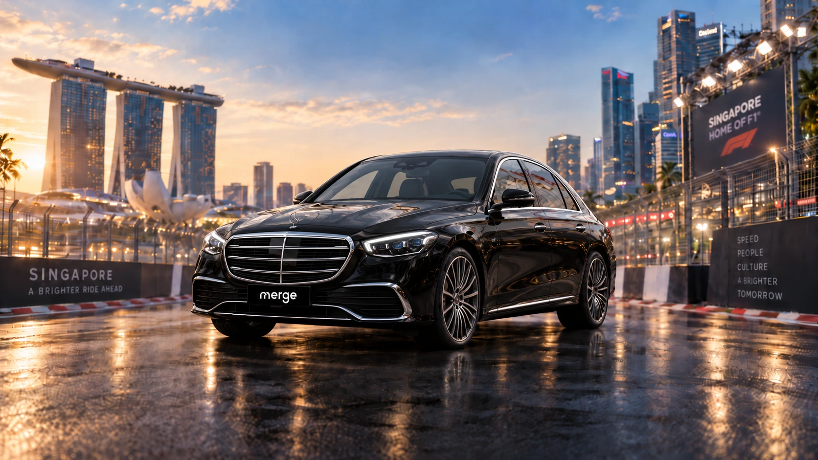 Mercedes-Benz S-Class executive saloon