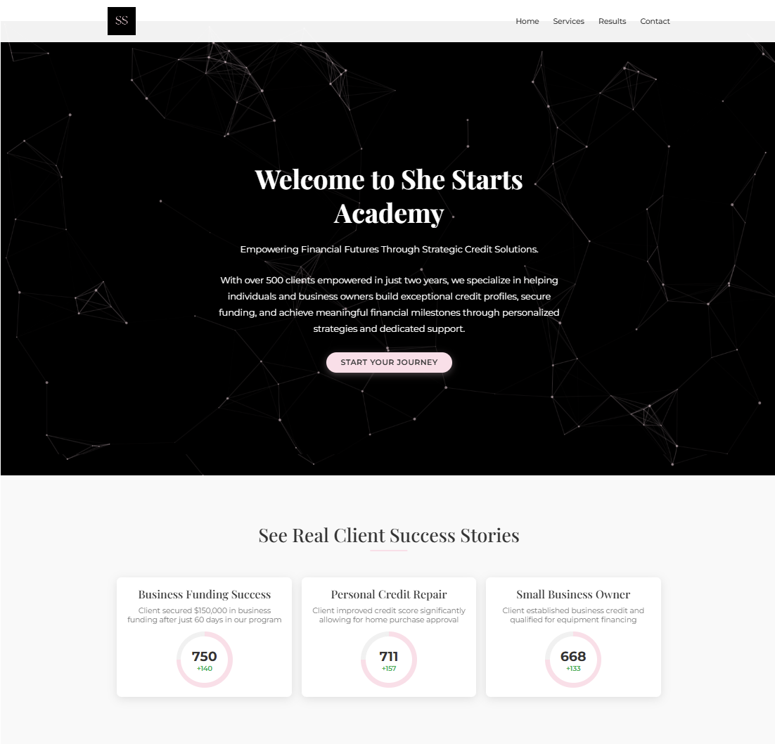 Service Business Website — project screenshot