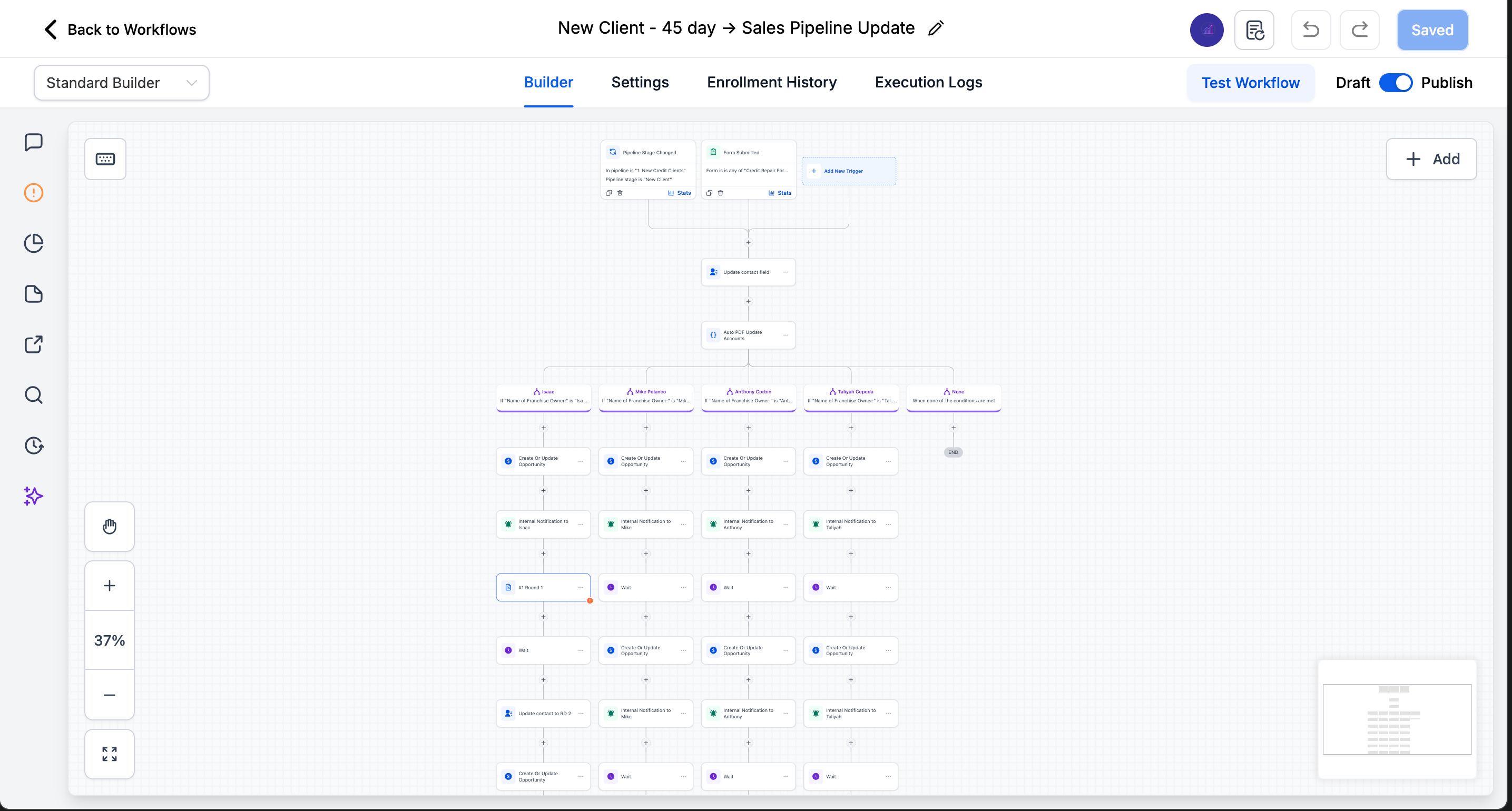 Automation Workflow Build — project screenshot