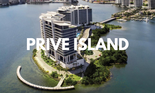 departamentos en venta en el edificio prive island, aventura