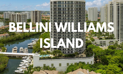 departamentos en venta en el edificio Bellini Williams Island, aventura