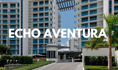 departamentos en venta en el edificio Echo Aventura, aventura 