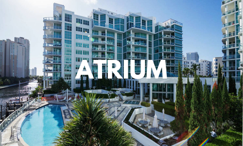 departamentos en venta en el edificio Atrium, aventura