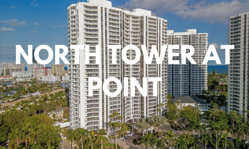 departamentos en venta en el edificio North Tower at Point, aventura