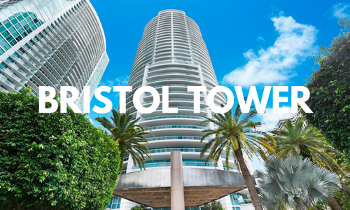 departamentos en venta en el edificio bristol tower, brickell